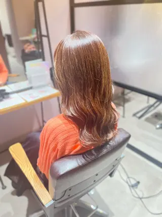 ロング 松下 詩恵里のヘアスタイル