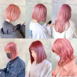 カラー レイヤー暖色カラー 池袋Yamamotoのヘアスタイル