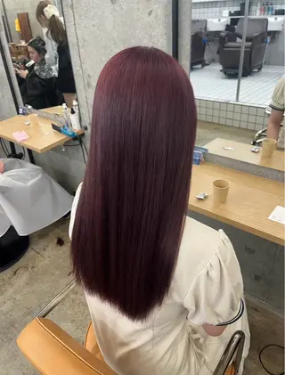 カラー 🍒透明感カラー× 艶髪🍒Mihoのヘアスタイル