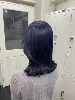 セミロング カラー 楓🦋韓国系レイヤー / 透明感カラー🤍のヘアスタイル