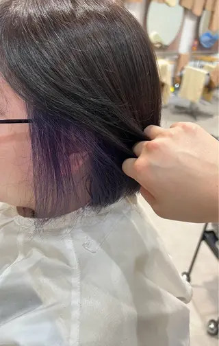 カラー ハラダユウカ flower西明石店のヘアスタイル