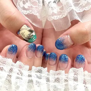 ショート ネイル 池袋痛ネイル Nok. 渡辺のネイルデザイン