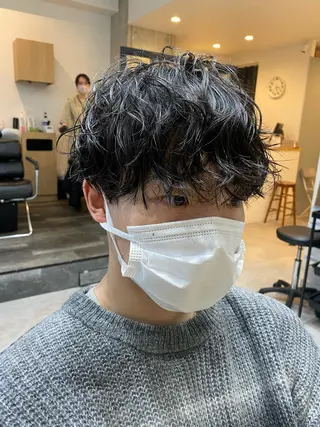 パーマ メンズ 似合う髪型見つけます AYAKAのヘアスタイル