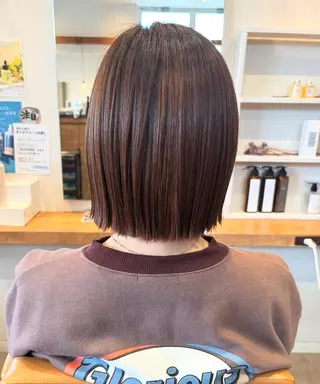 ミディアム 昇 ひかる 髪質改善はお任せ◎のヘアスタイル