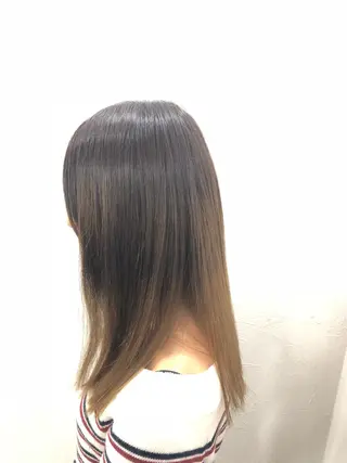 ミディアム 植野/新宿 高田馬場のヘアスタイル
