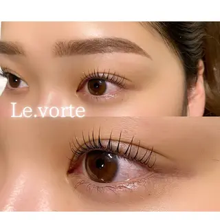 マツエク・マツパ Le.vorte /nao店長のマツエク・マツパデザイン