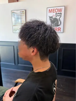 パーマ メンズ スズキ リコのヘアスタイル