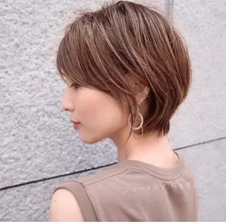 ショート タキガミ ジョウジのヘアスタイル