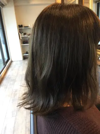ミディアム カラー 美髪・艶髪特化美容師 RYOJIのヘアスタイル