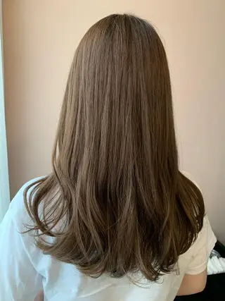 ロング カラー hubhair レイヤー/透明感のヘアスタイル