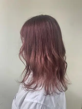 セミロング カラー 浦野 剛志のヘアスタイル