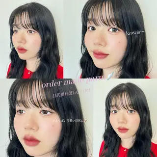 マツエク・マツパ eyelist 優真のマツエク・マツパデザイン
