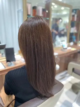 カラー ハイトーン&透明感 カラー☘️片山優陽のヘアスタイル