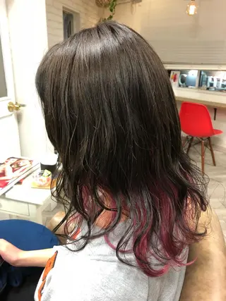 セミロング カラー 三軒茶屋/髪質改善 やまなかのヘアスタイル