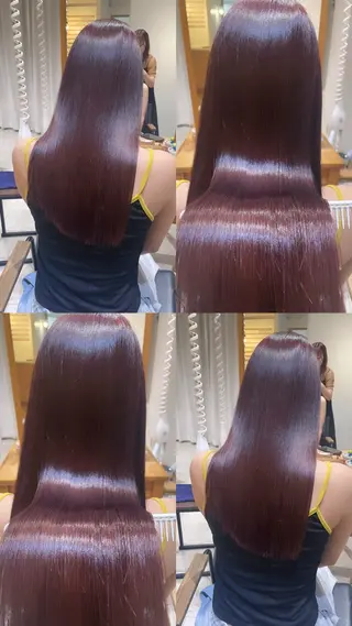 ロング オオトミ ホノカのヘアスタイル