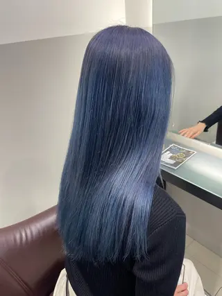 ロング EARTH  紫竹山 🦋本間未来🦋のヘアスタイル