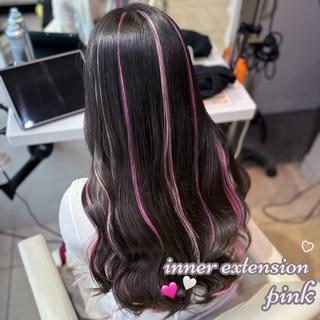 ロング 新宿/垢抜け艶髪🎀 エクステ/KANAのヘアスタイル
