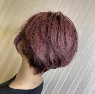 ショート カラー 【育休中】EARTH 荒井店HARUNAのヘアスタイル