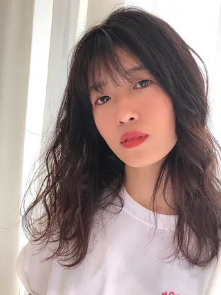 セミロング 過去一の柔髪ヘア 🌿einshairのヘアスタイル