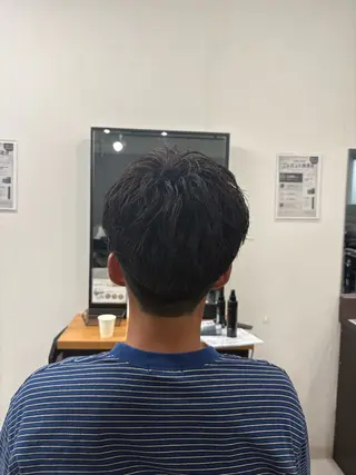 パーマ メンズ 海外風パーマ カラー特化園田　楓莉のヘアスタイル