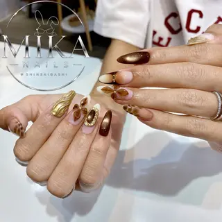 ネイル Rina Mika Nailsのネイルデザイン