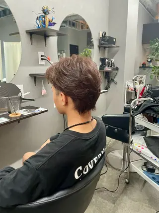 カラー メンズ 🌹ミラクル美容師 🌹✨クッポ✨のヘアスタイル