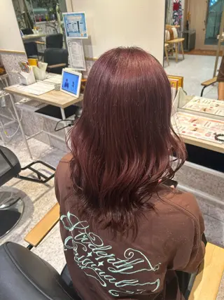 カラー ♡透明感カラー★ ネイル/しの♡のヘアスタイル