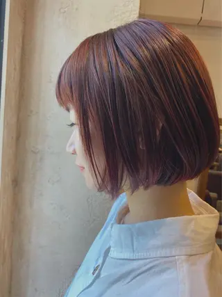 ショート カラー マンツーマン 美容師💚コウブチのヘアスタイル