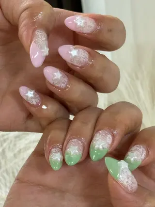 ネイル KUU🎀♥⑅ フィルイン対応サロンのネイルデザイン