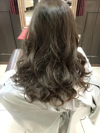 ロング カラー レイヤー/ウルフ ハイトーンhiroのヘアスタイル