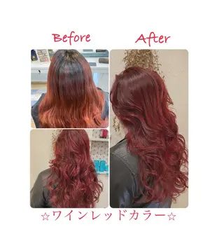 ロング カラー パーマ ヘアアレンジ メンズ キッズ ネイル マツエク・マツパ 豊橋美容院 ソンリエのヘアスタイル
