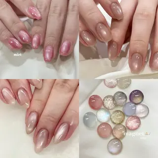 ネイル 新宿代々木/キレイめ ちゅるん/miriのネイルデザイン