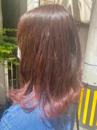 カラー おん眉美容師eMu✄ yuka‪🤍のヘアスタイル