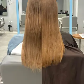 ロング 無料カットモデル ユナのヘアスタイル