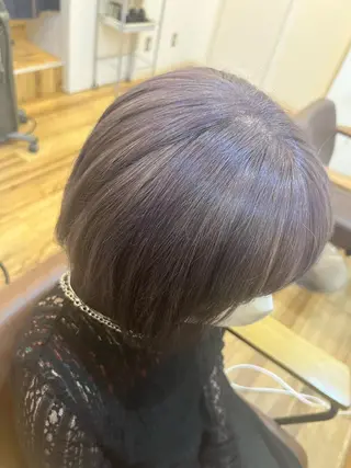 ショート カラー 🐰ハイトーンカラー 畠山 渡🐰のヘアスタイル