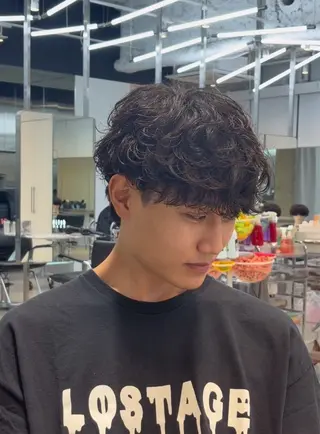 パーマ メンズ fifth 小尾 優然のヘアスタイル