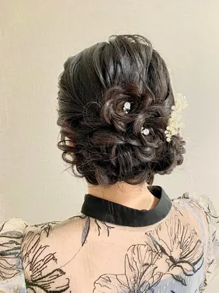 ヘアアレンジ Kikuchi Eriのヘアスタイル