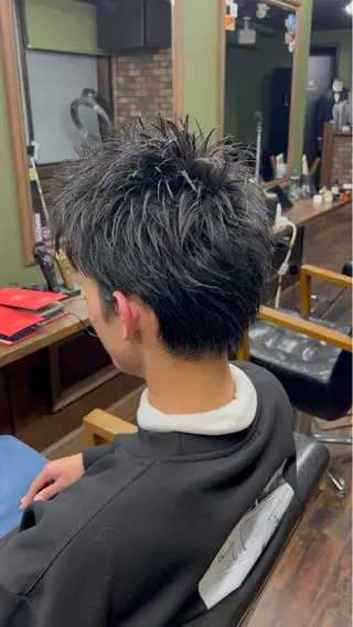 メンズ 井高 洸のヘアスタイル