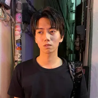 ショート メンズ 原宿メンズ特化 ハユカ ソウタのヘアスタイル