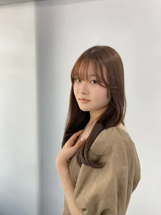 ロング Endearing 🌟銀座のヘアスタイル