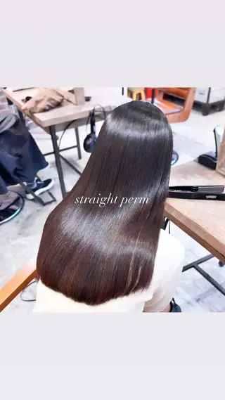 ロング パーマ 艶カラー🫧 猿渡 響のヘアスタイル