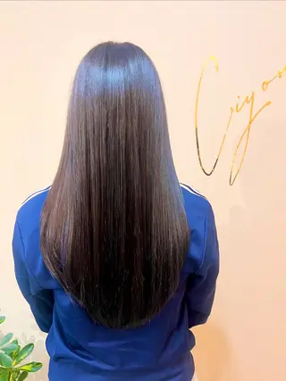 ロング カラー ciyon. ヘア デザイナー ayaのヘアスタイル