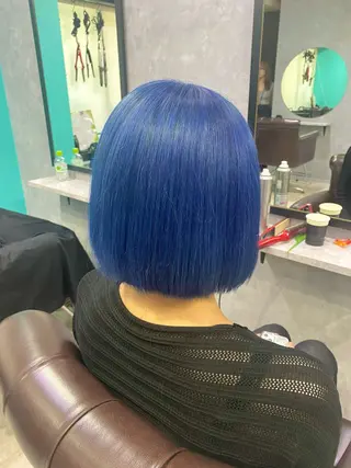 ミディアム カラー レイヤーカット ショート/宮本洋介のヘアスタイル