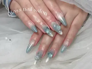 ネイル ゆり🌷 gloss nailのネイルデザイン