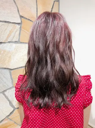セミロング カラー レイヤー×艶髪特化 マネージャー安藤光司のヘアスタイル
