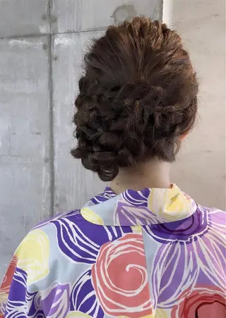 ロング ヘアアレンジ 美髪× ヘアセット✨Araiのヘアスタイル