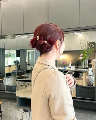 ヘアアレンジ 佐伯 和佳のヘアスタイル