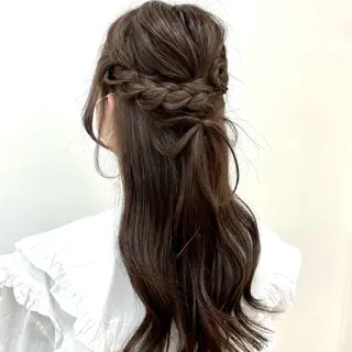 ヘアアレンジ みずき/銀座 レイヤーカットのヘアスタイル