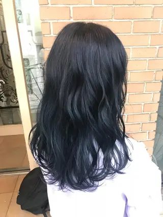 ミディアム カラー パーマ ヘアアレンジ メンズ キッズ ネイル マツエク・マツパ サロンドミルク 渋谷高比良のヘアスタイル
