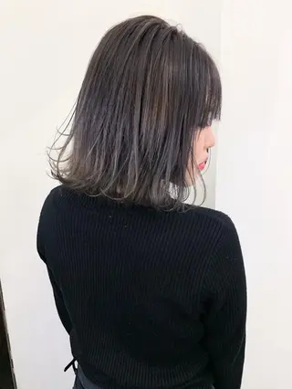 ミディアム カラー エクステ(レミー毛) NINEのヘアスタイル